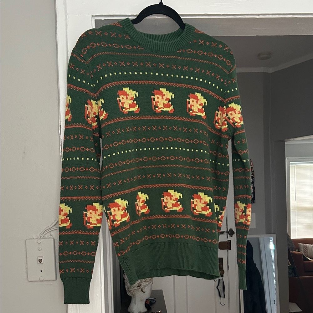 Zelda 8-bit Christmas sweater